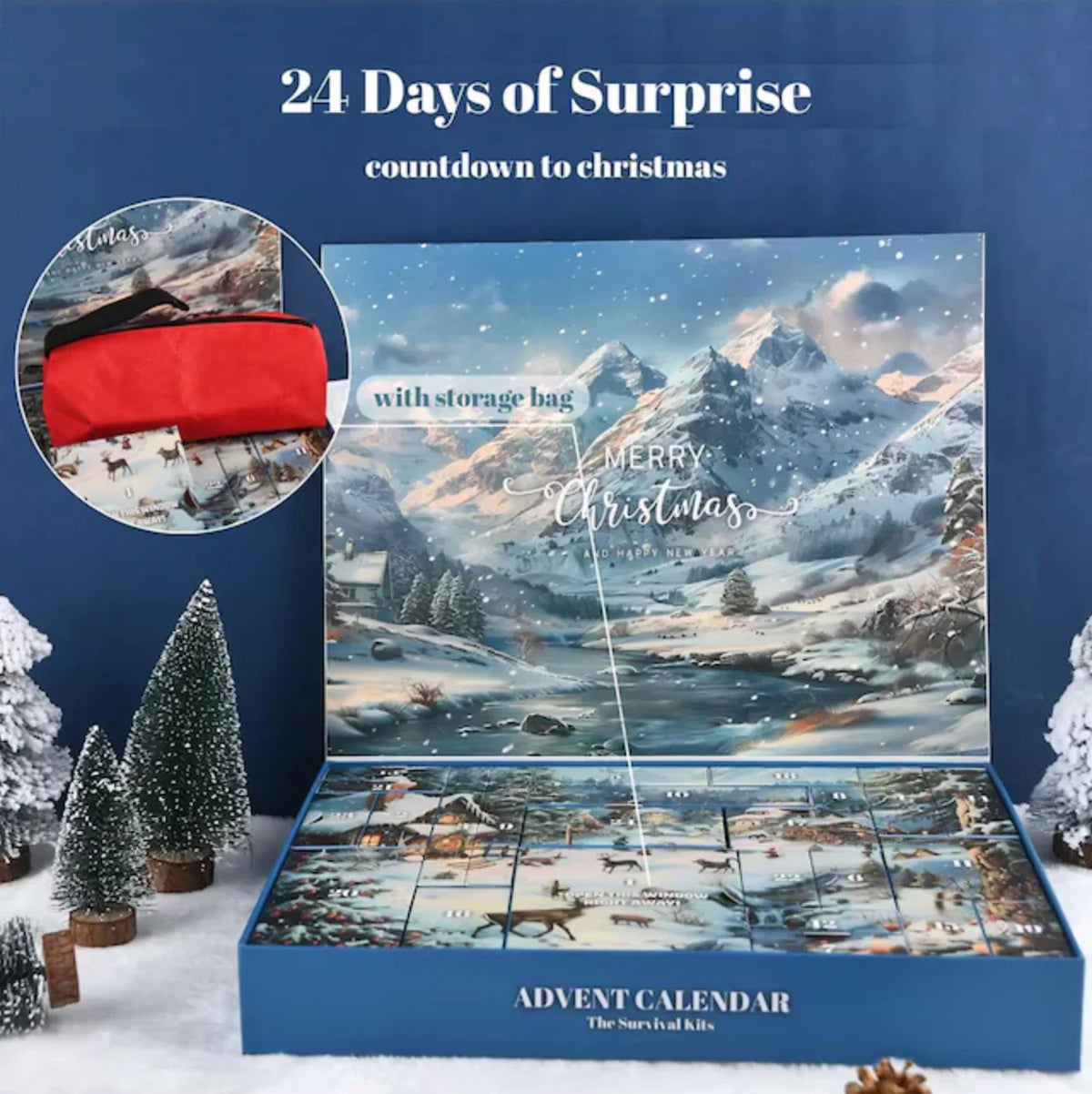 Survival Kit 24-Piece Advent Calendar Compactav电影