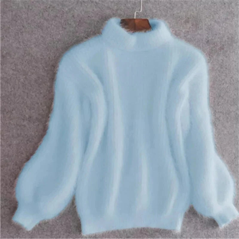 Sweater Oversized Open Knit Crewneck