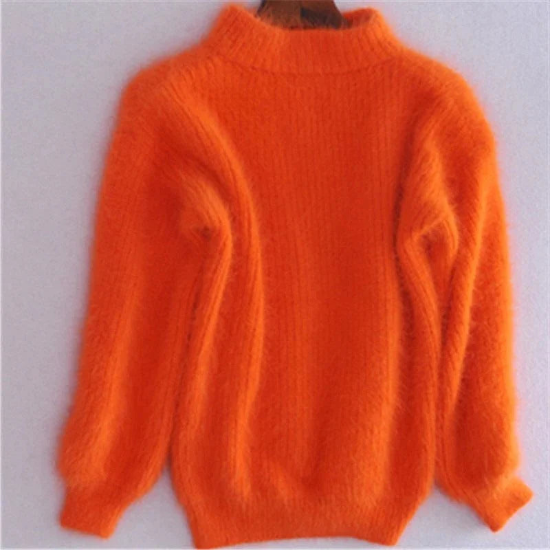 Sweater Oversized Open Knit Crewneck