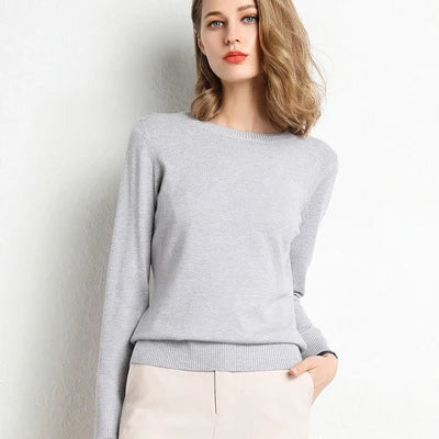 Sweater Slim Fit Turtleneck Shape-Retaining
