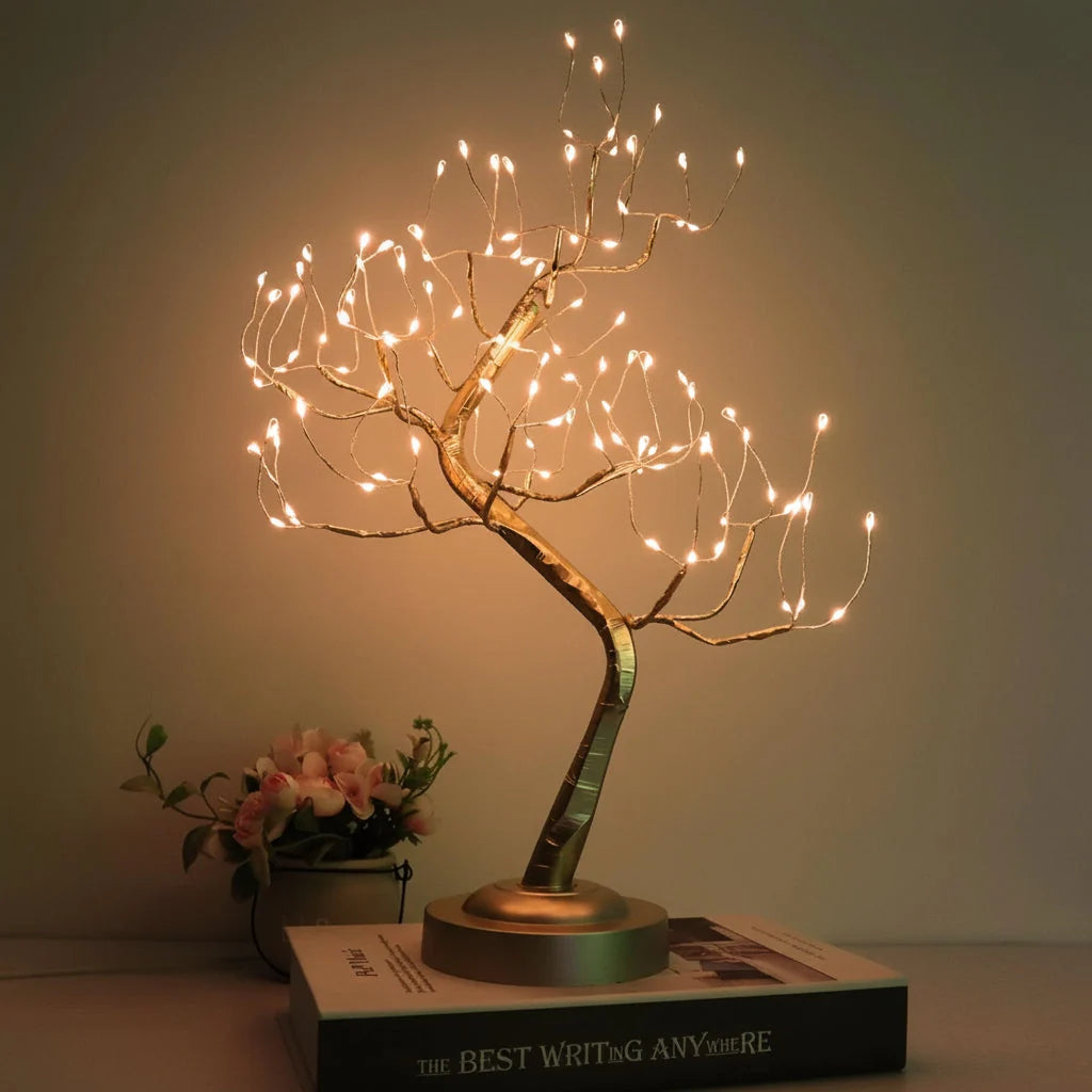 Table Lamp Bendable Wire Warm LED USB & Battery