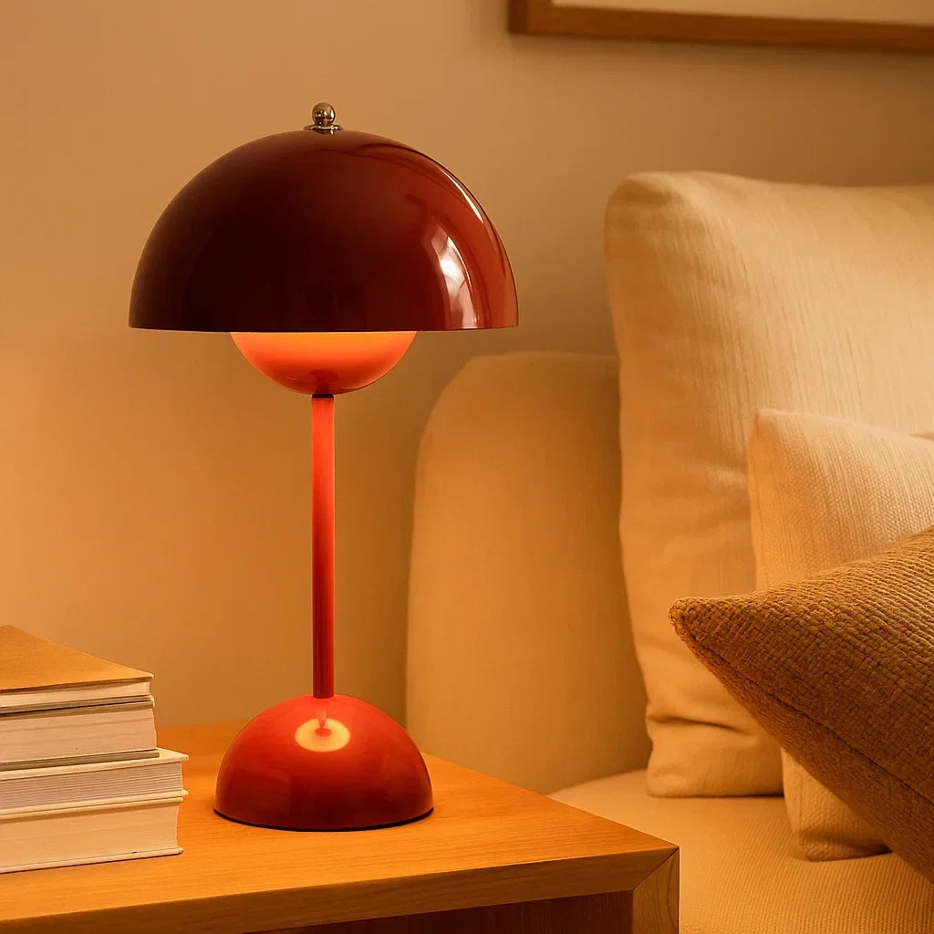 Table Lamp Concealed Touch Adjustable Brightness