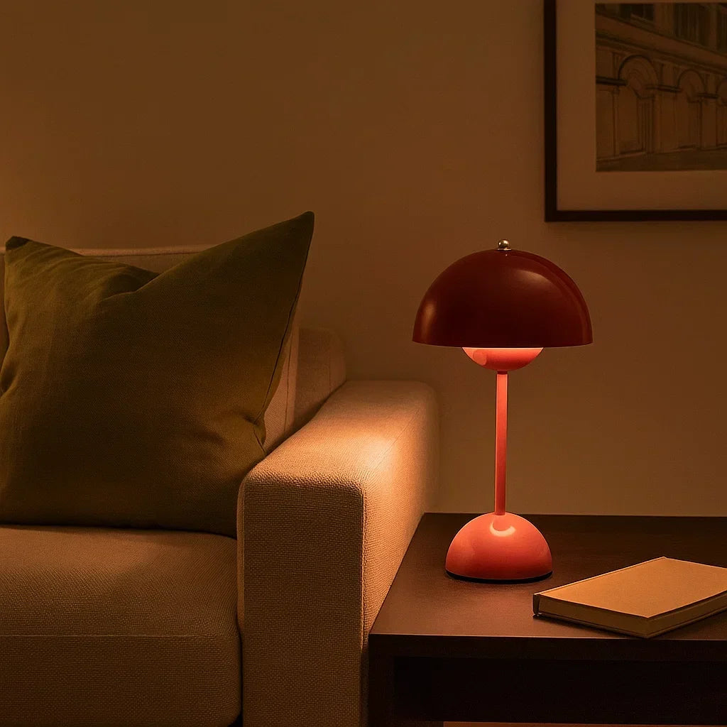 Table Lamp Concealed Touch Adjustable Brightness