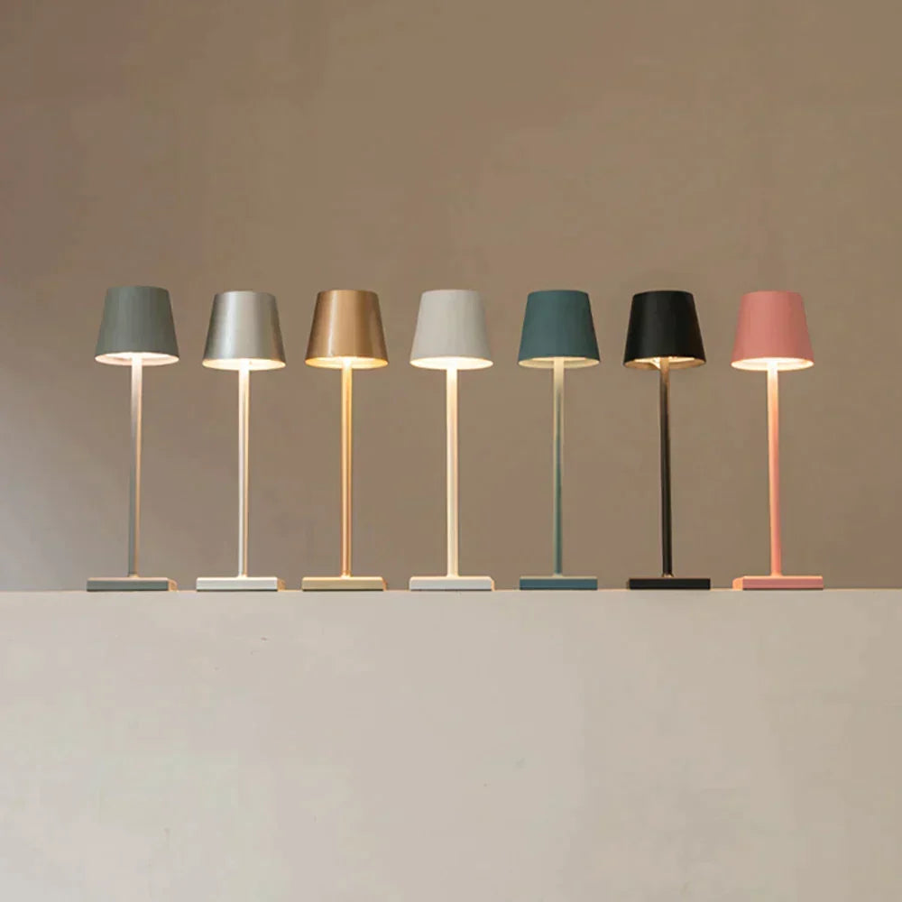 Table Lamp Cordless Rechargeable Dimmable LED
