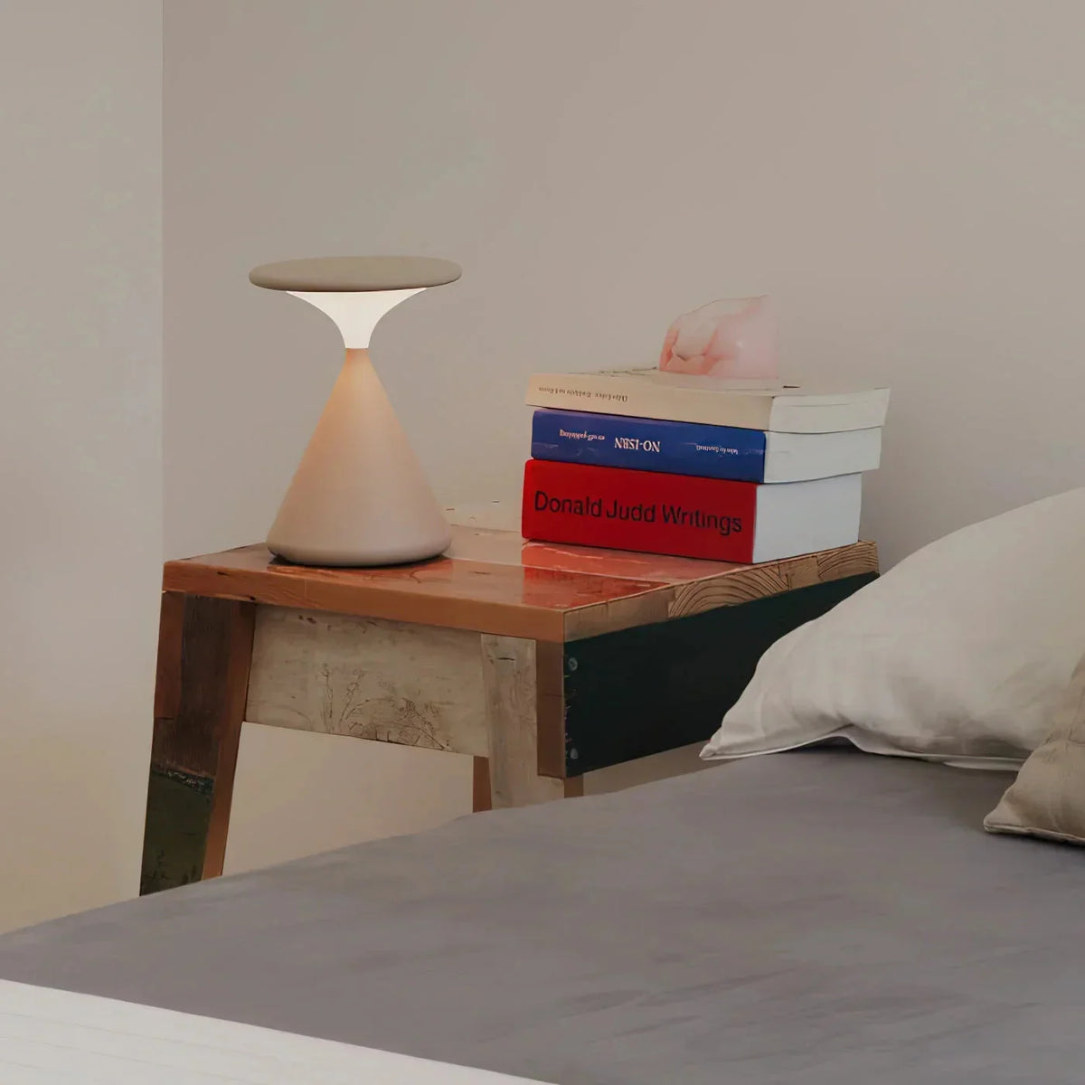 Table Lamp Cordless Touch Dimming & USB Rechargeable
