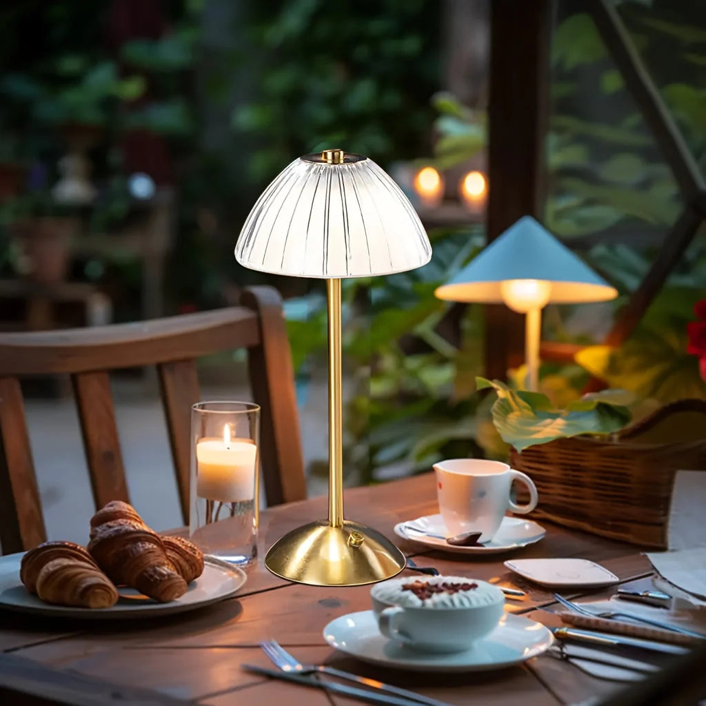 Table Lamp Cordless Touch Dimming USB Rechargeable