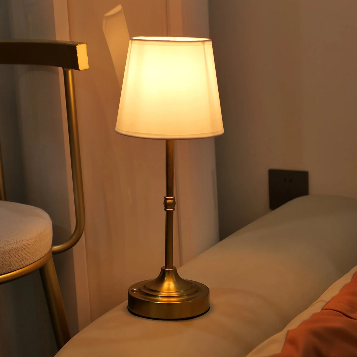 Table Lamp Cordless USB Rechargeable Stepless Dimming