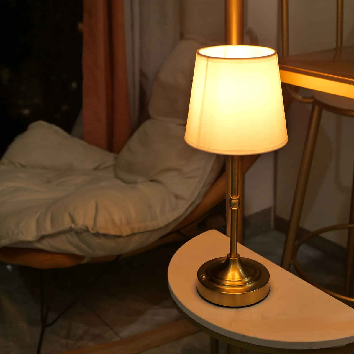 Table Lamp Cordless USB Rechargeable Stepless Dimming