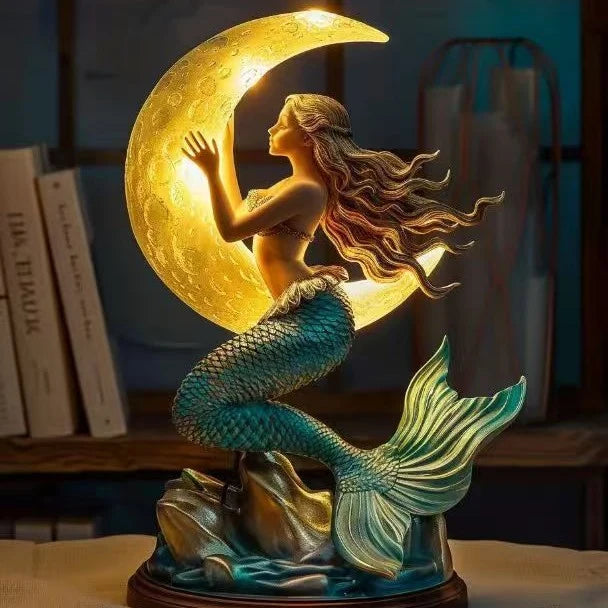 Table Lamp Hummingbird Design Warm Glow