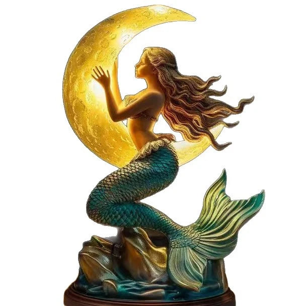Table Lamp Hummingbird Design Warm Glow