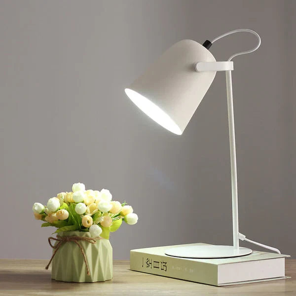 Table Lamp Macaron Pastel Iron Plug-In E26 Socket