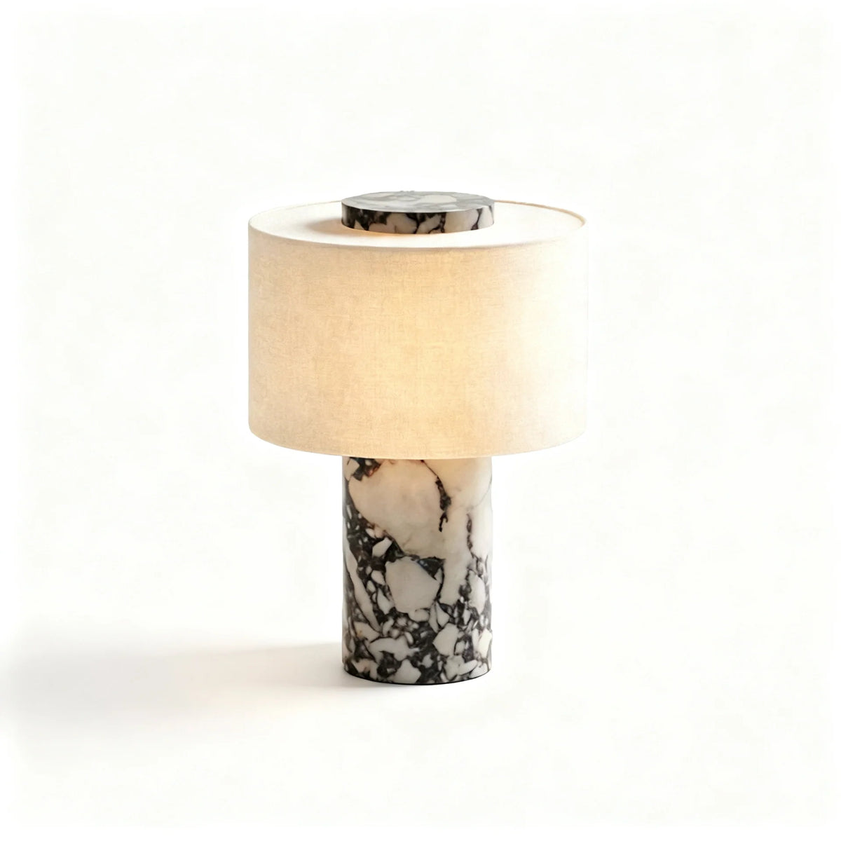 Table Lamp Marble Base Rechargeable Touch Control