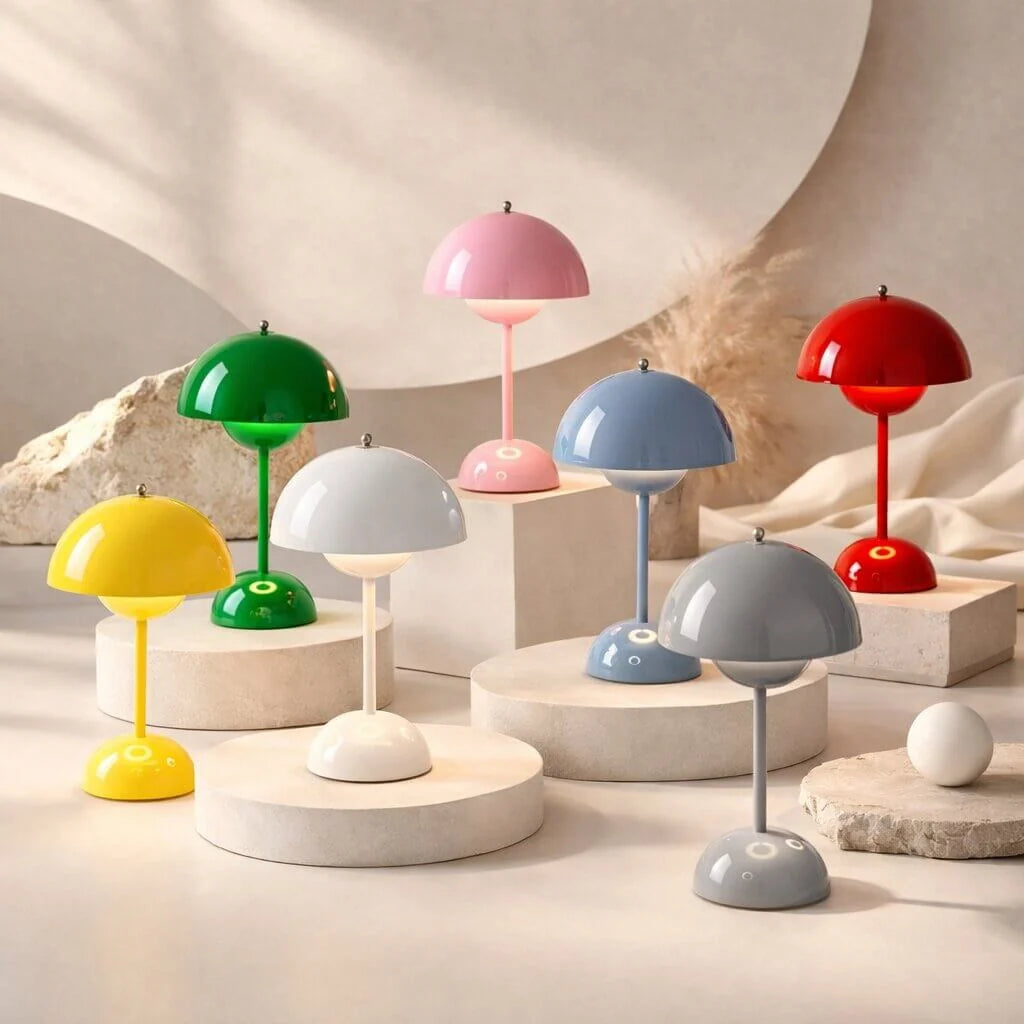 Table Lamp Rechargeable Cordless Dimmable Warm LED