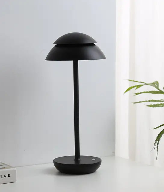 Table Lamp Rechargeable & Dimmable Metal USB Charging