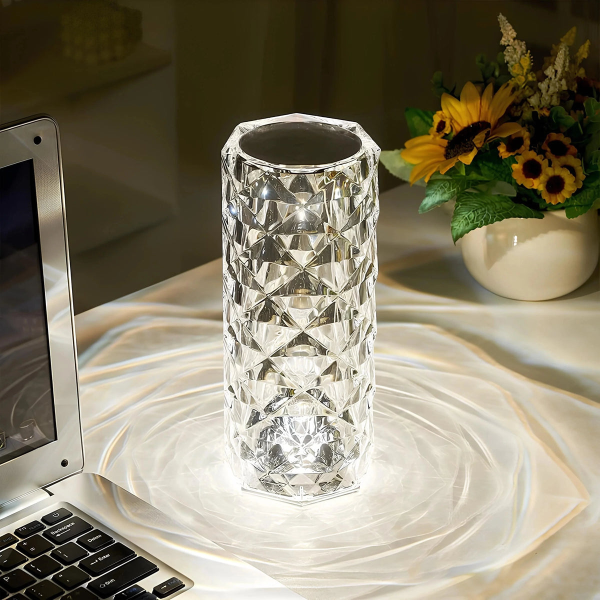 Table Lamp Touch Control Color Changing Rechargeable