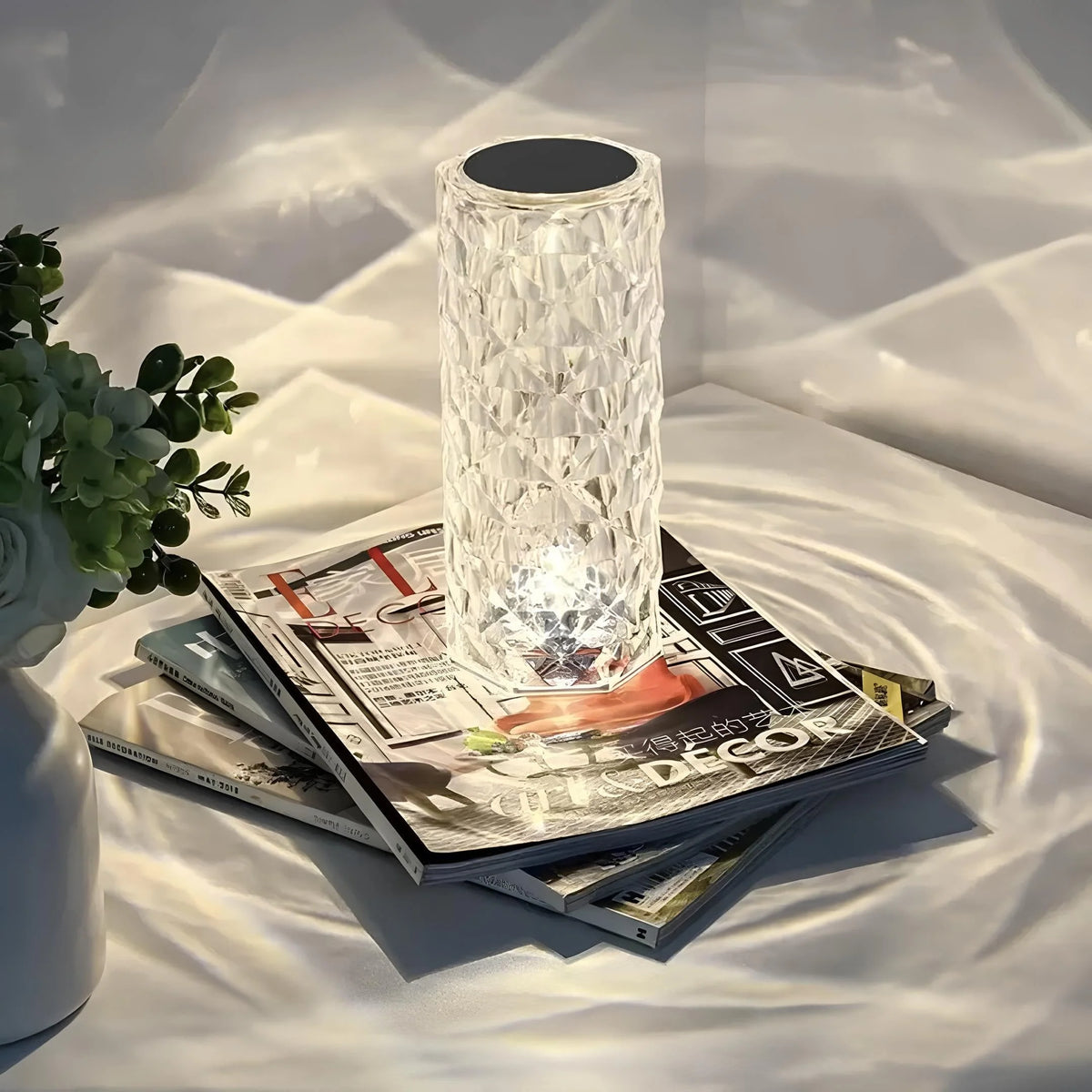 Table Lamp Touch Control Color Changing Rechargeable