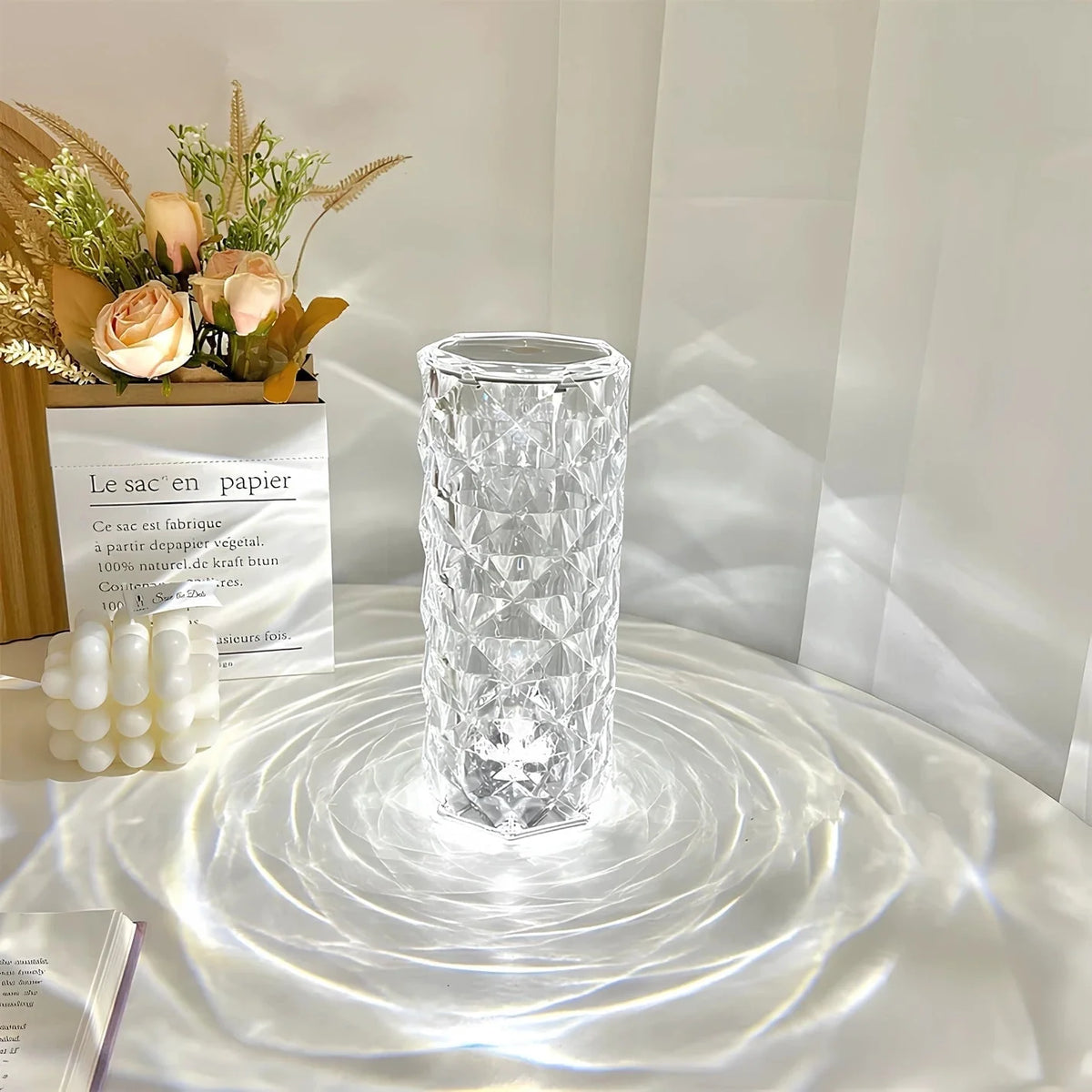 Table Lamp Touch Control Color Changing Rechargeable