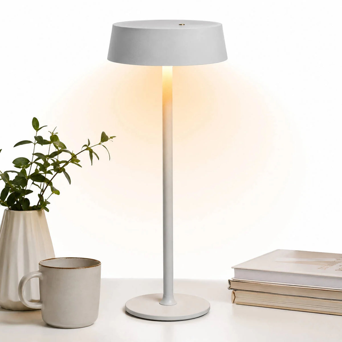 Table Lamp Touch Control Dimmable Rechargeable Waterproof