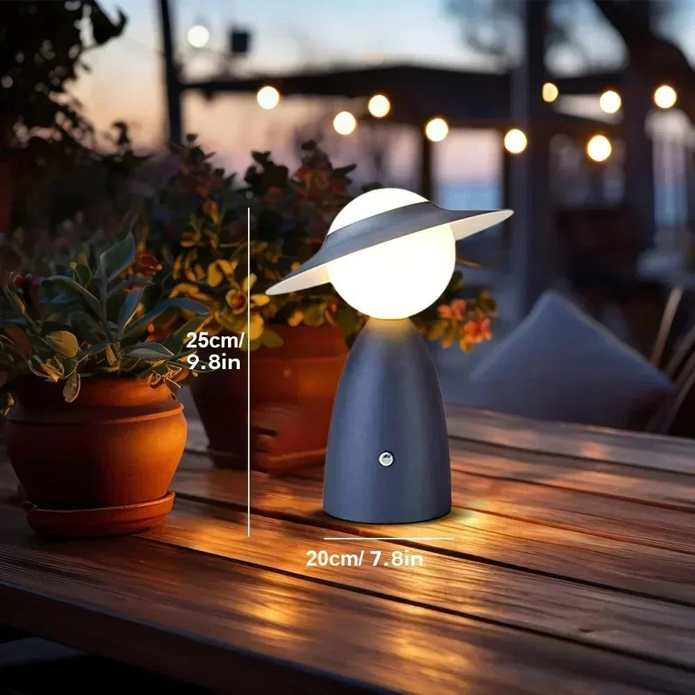 Table Lamp Touch Control USB Rechargeable Warm Glow