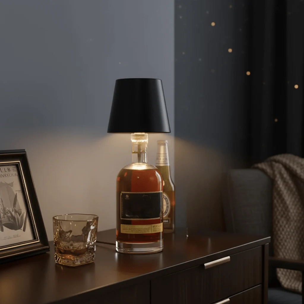 Table Lamp Touch Dimming Three Color Modes USB Rechargeable