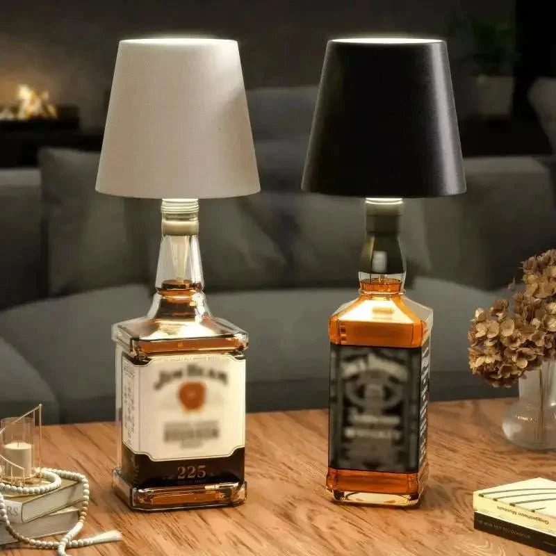 Table Lamp Touch Dimming Three Color Modes USB Rechargeable