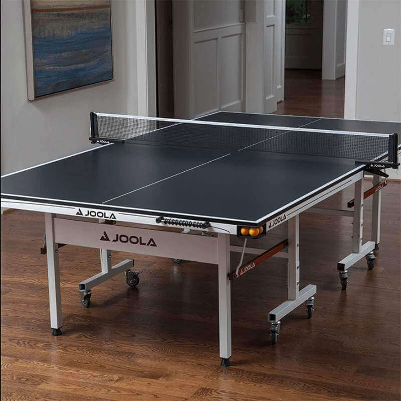 Table Tennis Table 18mm Playing Surface Locking Casters