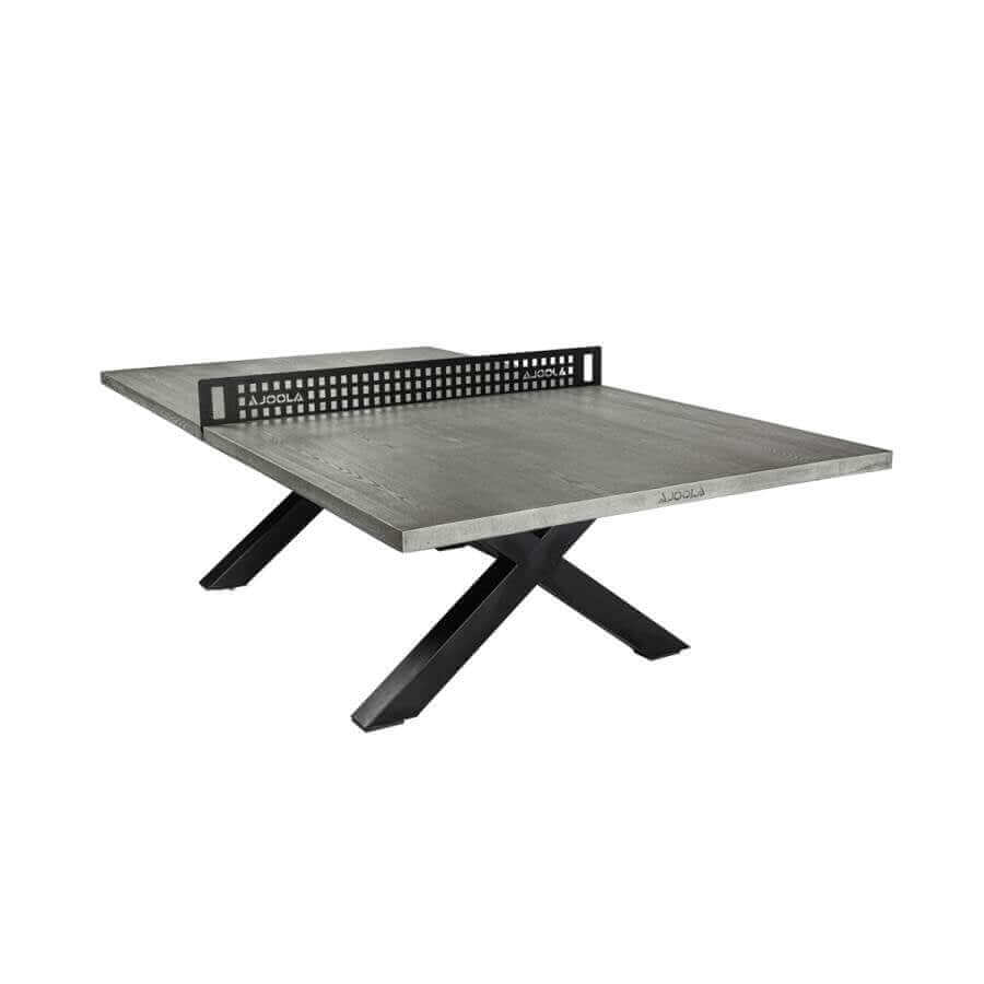 Table Tennis Table Weather-Resistant MgO Surface Oak Wood-Grain Finish
