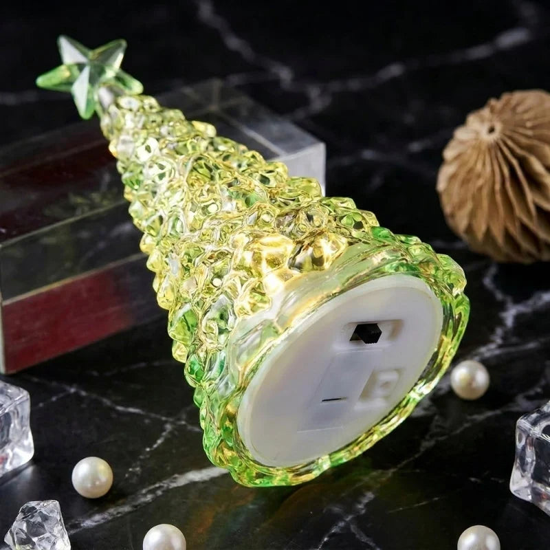 Tabletop Christmas Tree Integrated LED Lights Battery Powered