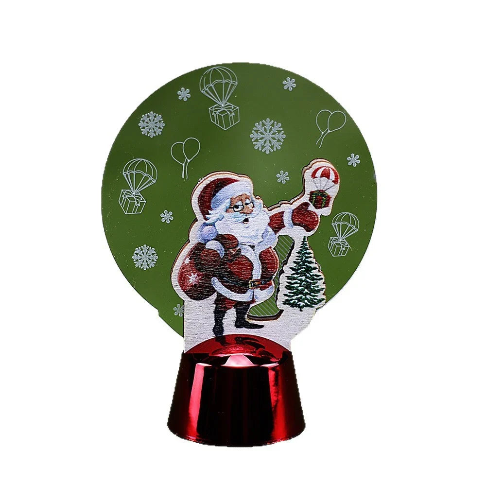 Tabletop Snowman Decoration Sturdy Acrylic 4.7 Inch