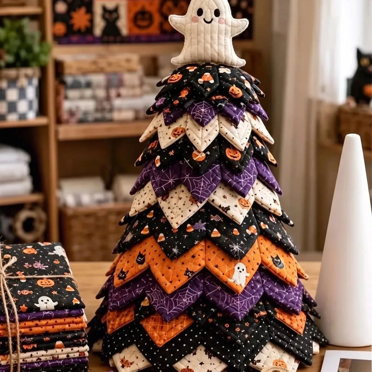 Tabletop Tree DIY Kit Quilted Five Designs