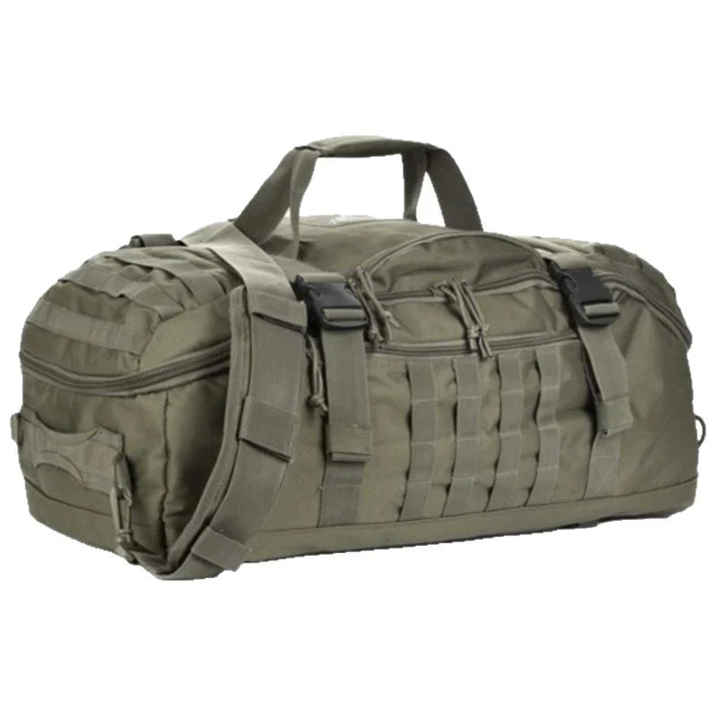 Tactical Travel Bag Weather-Resistant Multiple Pockets