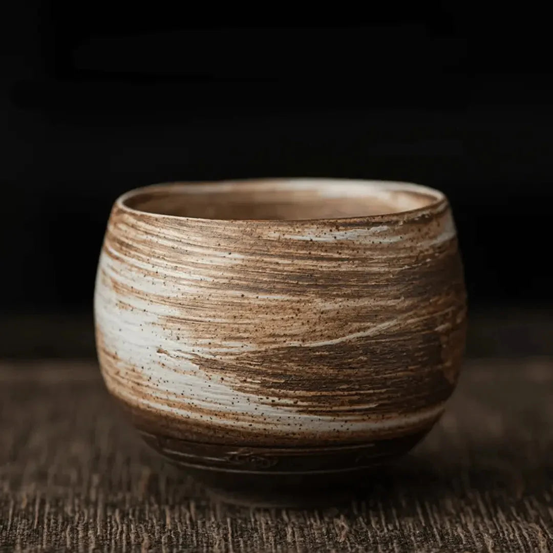 Tea & Coffee Cup Ceramic Textured Finish