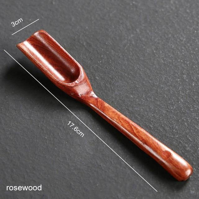 Tea Spoon Fish-Shaped Bamboo 6.5-Inch