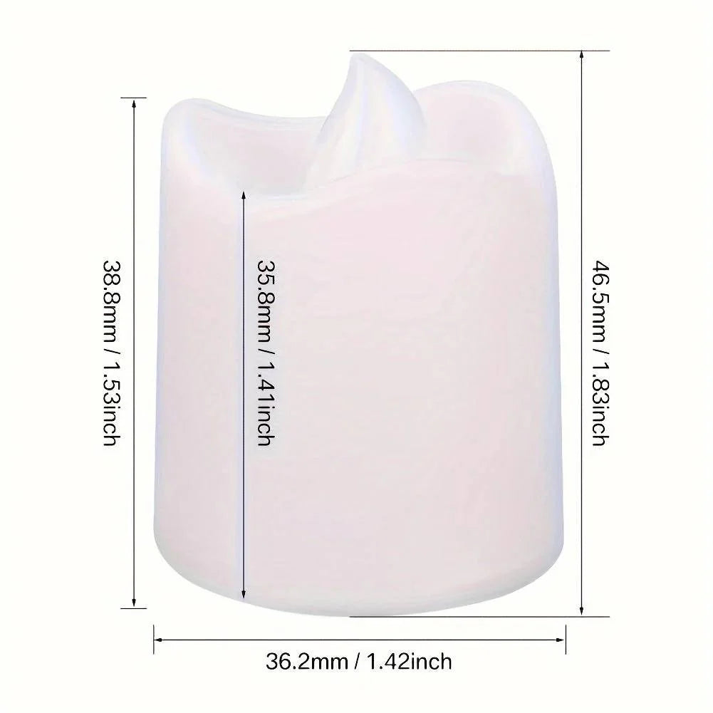 Tealight Candles Battery Powered Flickering LED