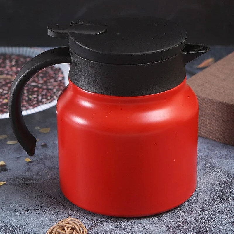 Teapot Double-Wall Insulated Stainless Steel 27.1 Fl Oz