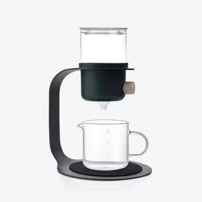 Teapot Glass & Metal Nordic Style 6.76 Fl Oz