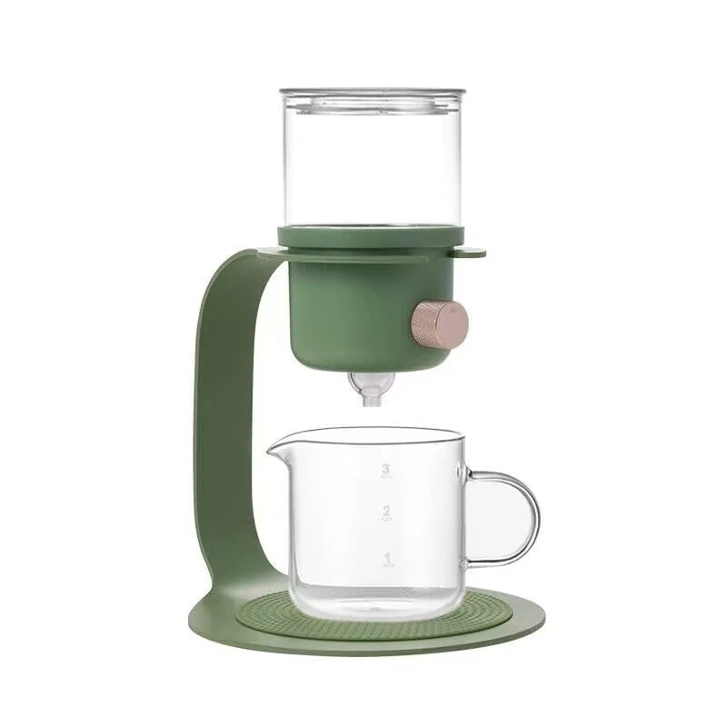 Teapot Glass & Metal Nordic Style 6.76 Fl Oz