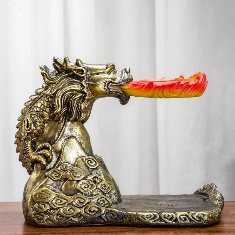 Teapot With Infuser Basket Dragon Design