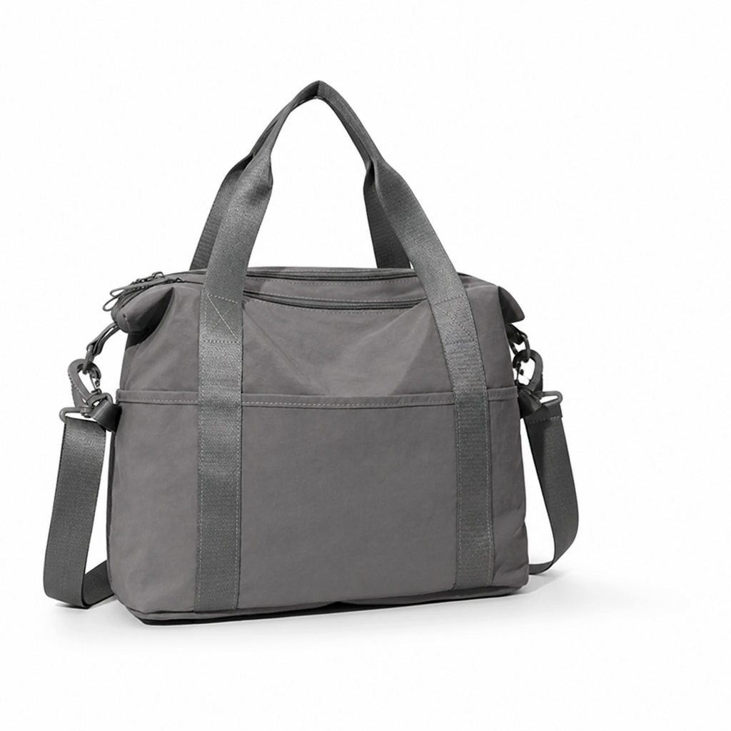 Tear-Resistant Multi-Compartment Travel Satchel