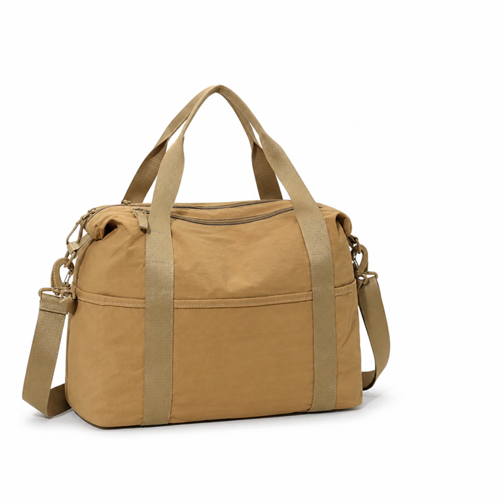Tear-Resistant Multi-Compartment Travel Satchel