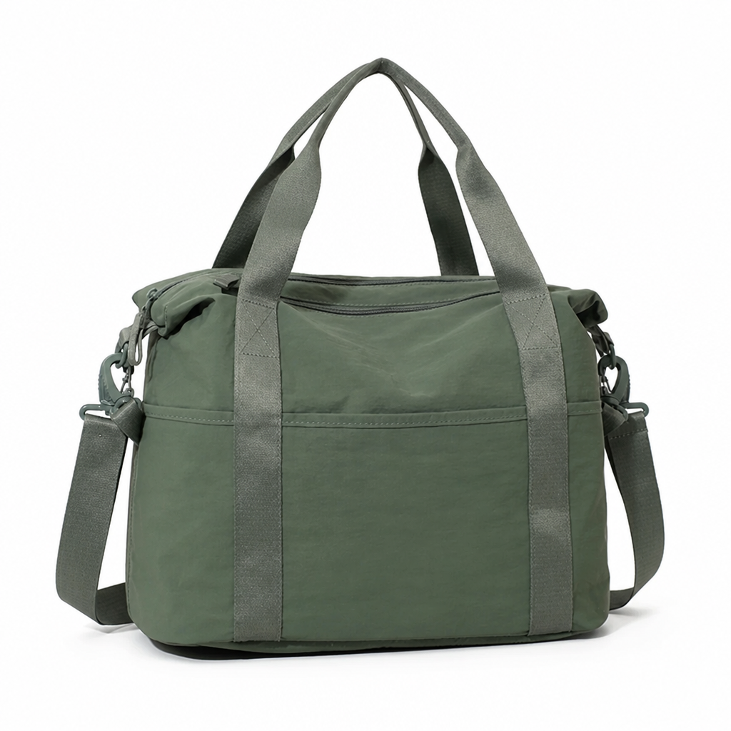 Tear-Resistant Multi-Compartment Travel Satchel