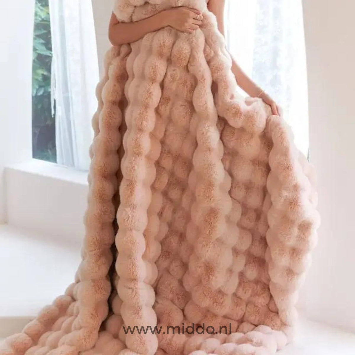 Teddy Blanket Extra Thick Plush Machine Washable