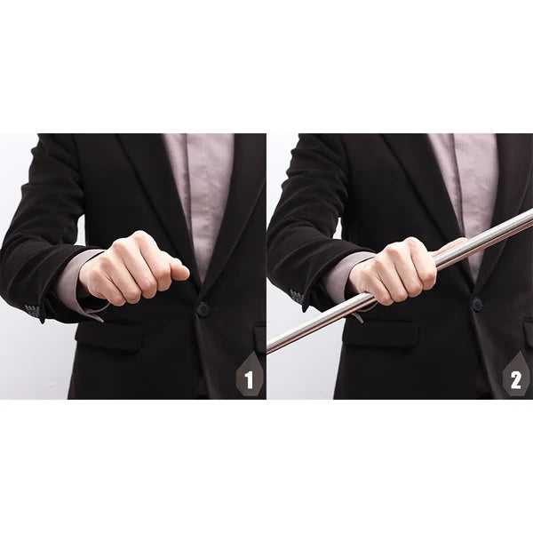 Telescopic Rod Metal Smooth Locking Extends 1.52 m