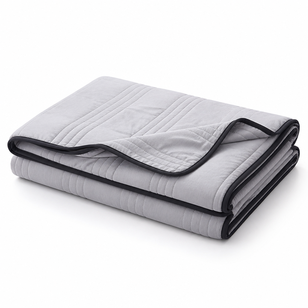 Temperature-Regulating Bamboo-Blend Cooling Blanket