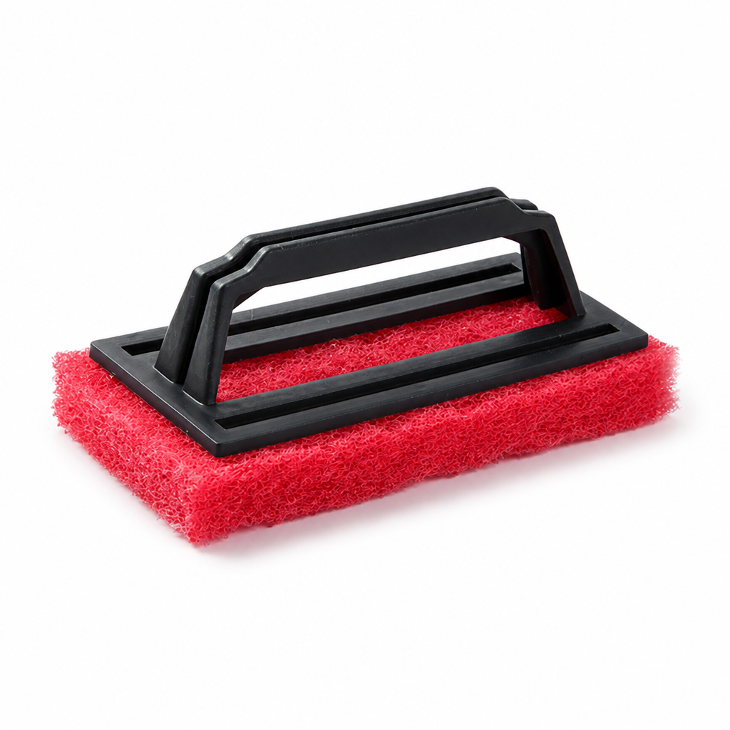 Terry Cloth Non-Scratch Waterline Sponge Brush (For Spas & Bathtubs)