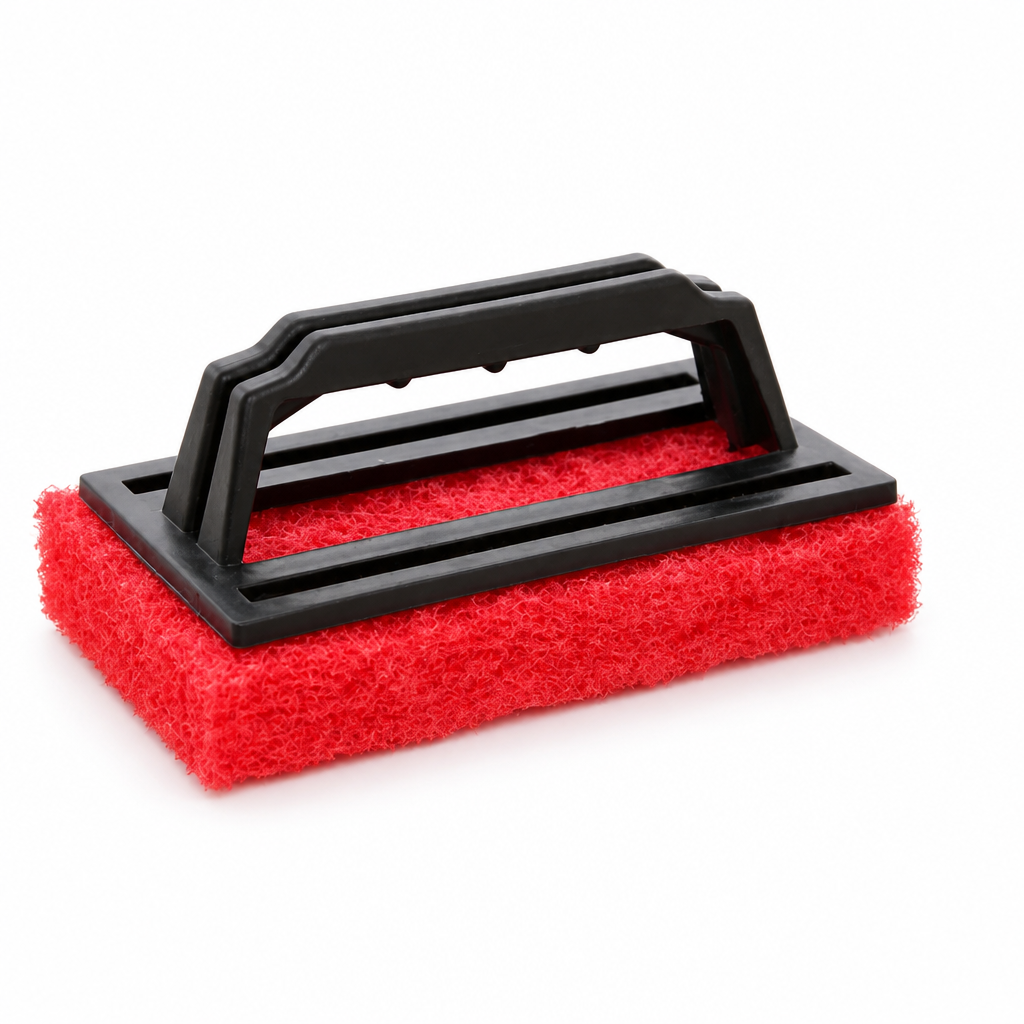 Terry Cloth Non-Scratch Waterline Sponge Brush (For Spas & Bathtubs)
