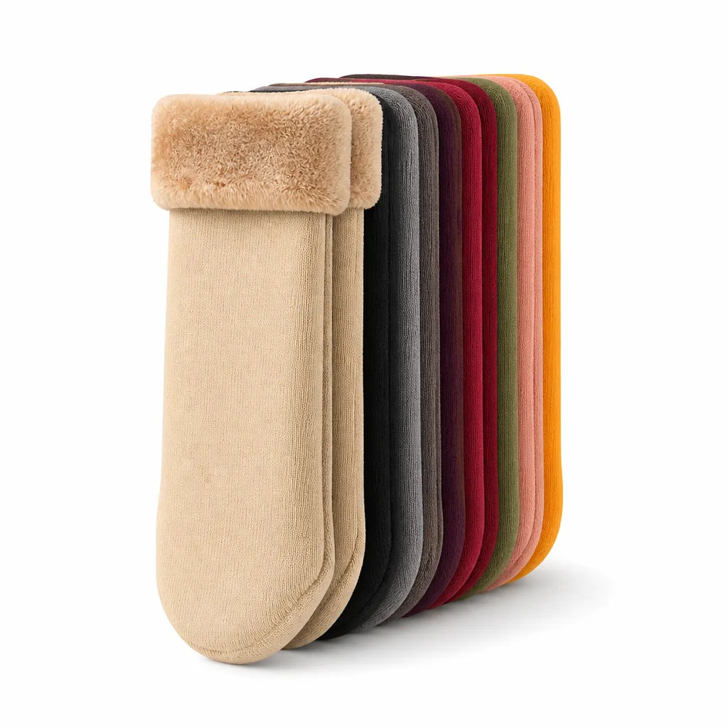 Thermal Socks Cotton & Wool Blend One Size