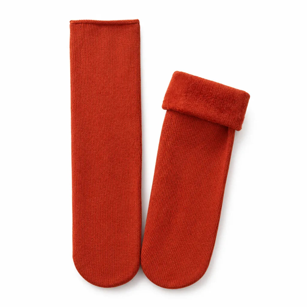 Thermal Socks Cotton & Wool Blend One Size