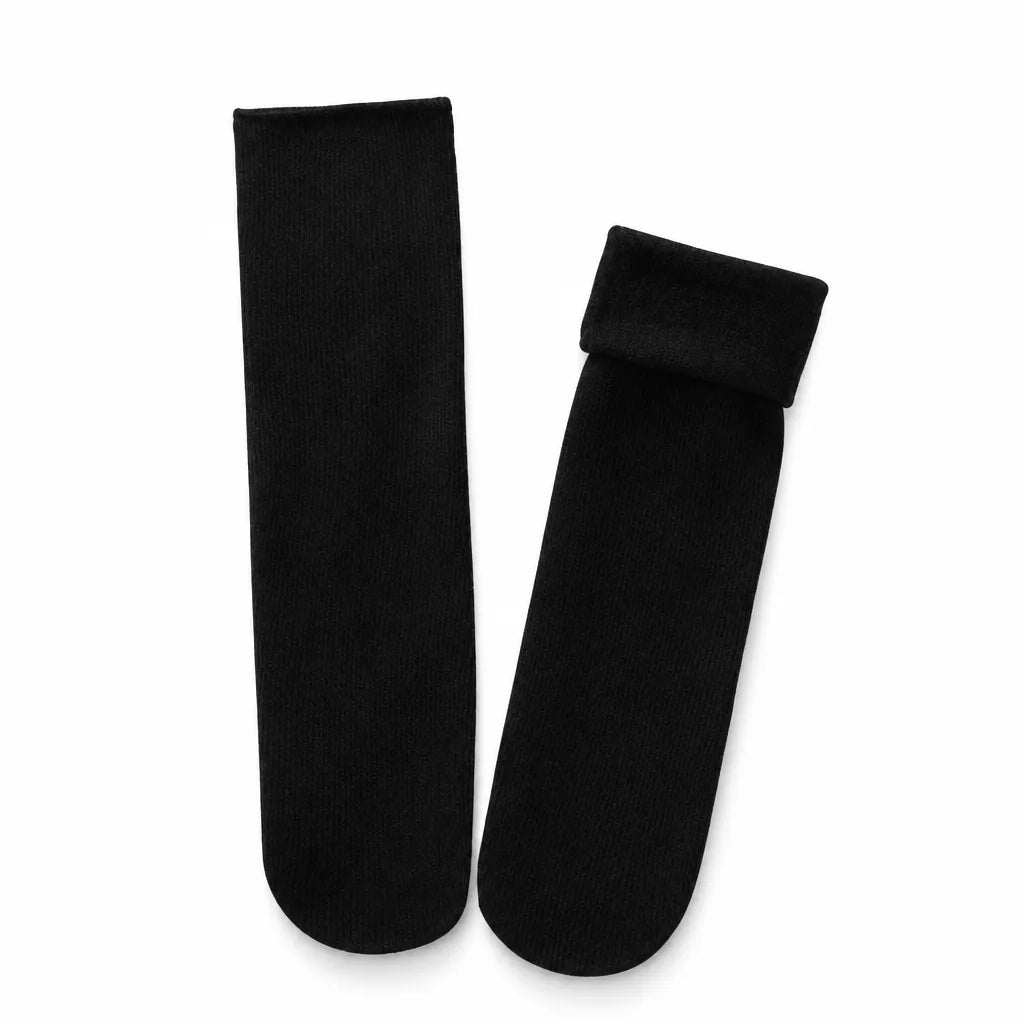 Thermal Socks Cotton & Wool Blend One Size