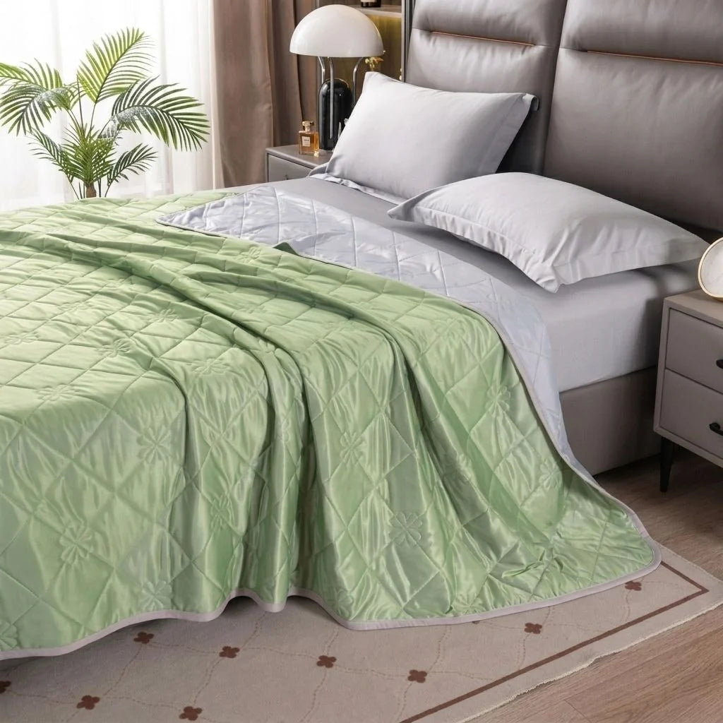 Throw Blanket Cooling Moisture Wicking Flat Seam